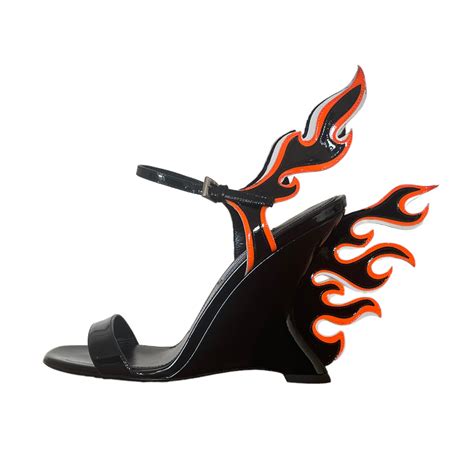 prada schoenen.herstel|Prada Flame Wedge Shoes: The Heels Everyone Wants This .